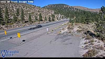 Truck Escape Ramp, US-50 at 14:00 on 2026-10-07