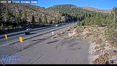 Truck Escape Ramp, US-50 at 17:00 on 2026-10-07
