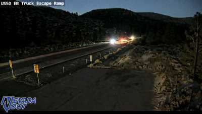 Truck Escape Ramp, US-50 at 19:00 on 2026-10-07