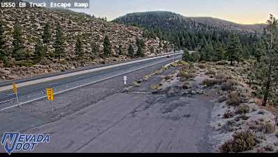 Truck Escape Ramp, US-50 at 07:00 on 2026-10-08