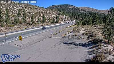 Truck Escape Ramp, US-50 at 11:00 on 2026-10-08