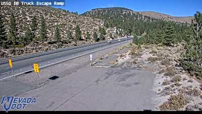 Truck Escape Ramp, US-50 at 15:00 on 2026-10-08