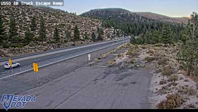 Truck Escape Ramp, US-50 at 18:00 on 2026-10-08