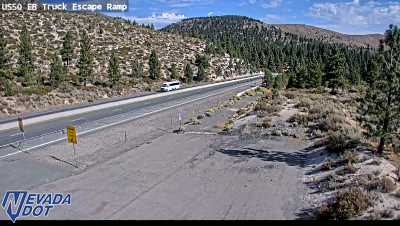 Truck Escape Ramp, US-50 at 11:00 on 2026-10-09