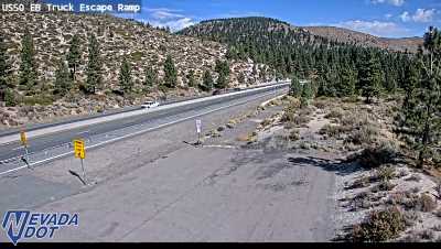 Truck Escape Ramp, US-50 at 12:00 on 2026-10-09
