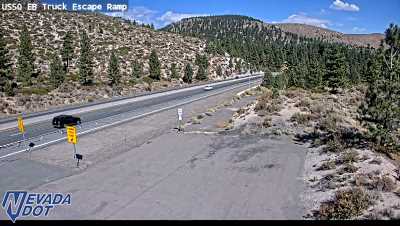 Truck Escape Ramp, US-50 at 13:00 on 2026-10-09