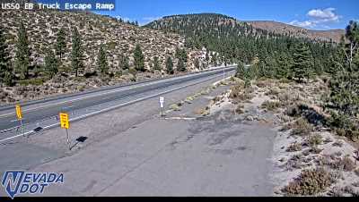 Truck Escape Ramp, US-50 at 14:00 on 2026-10-09