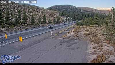 Truck Escape Ramp, US-50 at 18:00 on 2026-10-09