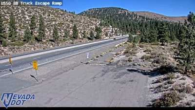 Truck Escape Ramp, US-50 at 12:00 on 2026-10-10