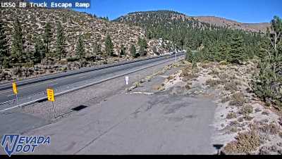 Truck Escape Ramp, US-50 at 15:00 on 2026-10-10