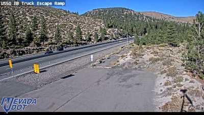 Truck Escape Ramp, US-50 at 16:00 on 2026-10-10