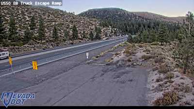 Truck Escape Ramp, US-50 at 18:00 on 2026-10-10