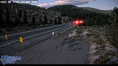 Truck Escape Ramp, US-50 at 19:00 on 2026-10-10