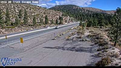 Truck Escape Ramp, US-50 at 10:00 on 2026-10-11