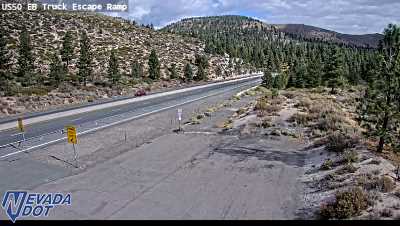 Truck Escape Ramp, US-50 at 11:00 on 2026-10-11