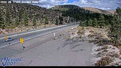 Truck Escape Ramp, US-50 at 13:00 on 2026-10-11