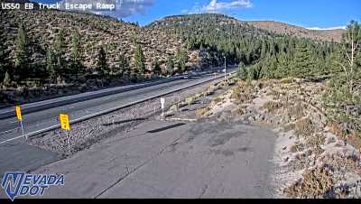 Truck Escape Ramp, US-50 at 17:00 on 2026-10-11