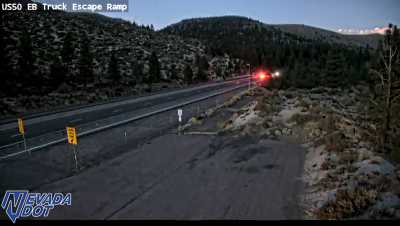 Truck Escape Ramp, US-50 at 19:00 on 2026-10-11