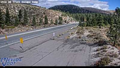 Truck Escape Ramp, US-50 at 12:00 on 2026-10-12