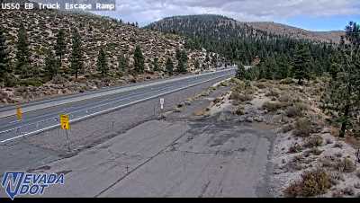 Truck Escape Ramp, US-50 at 14:00 on 2026-10-12
