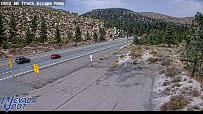 Truck Escape Ramp, US-50 at 18:00 on 2026-10-12