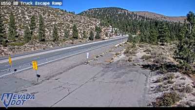 Truck Escape Ramp, US-50 at 13:00 on 2026-10-13