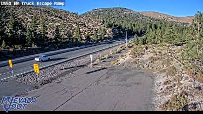 Truck Escape Ramp, US-50 at 17:00 on 2026-10-13