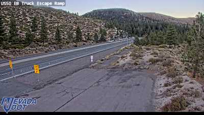 Truck Escape Ramp, US-50 at 18:00 on 2026-10-13
