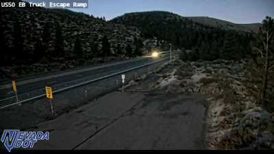 Truck Escape Ramp, US-50 at 19:00 on 2026-10-13