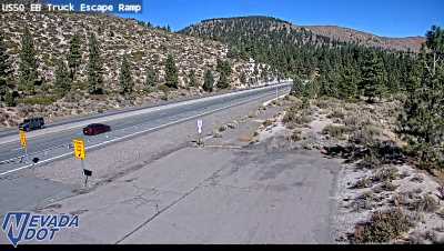 Truck Escape Ramp, US-50 at 13:00 on 2026-10-14