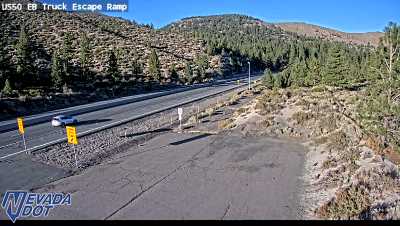 Truck Escape Ramp, US-50 at 17:00 on 2026-10-14