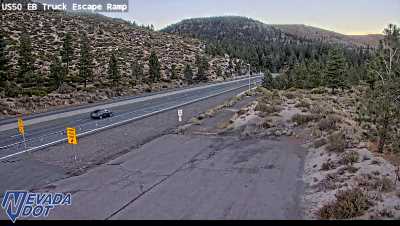 Truck Escape Ramp, US-50 at 18:00 on 2026-10-14