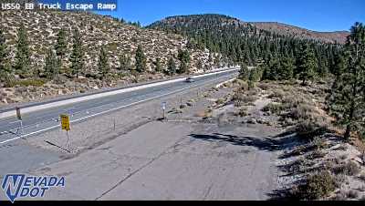 Truck Escape Ramp, US-50 at 11:00 on 2026-10-15