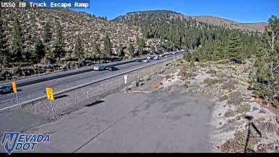 Truck Escape Ramp, US-50 at 16:00 on 2026-10-15