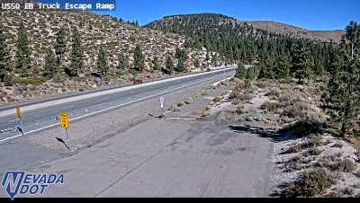Truck Escape Ramp, US-50 at 12:00 on 2026-10-16
