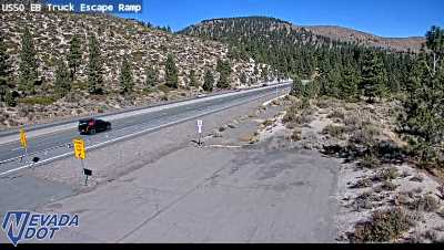 Truck Escape Ramp, US-50 at 13:00 on 2026-10-16