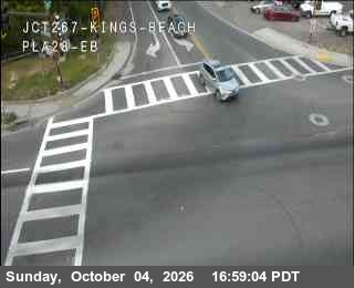 Hwy 28 at Hwy 267 Kings Beach, SR-28 at 17:00 on 2026-10-04