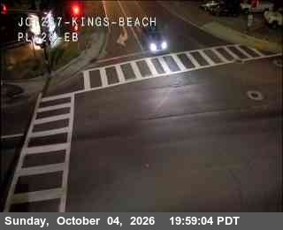 Hwy 28 at Hwy 267 Kings Beach, SR-28 at 20:00 on 2026-10-04