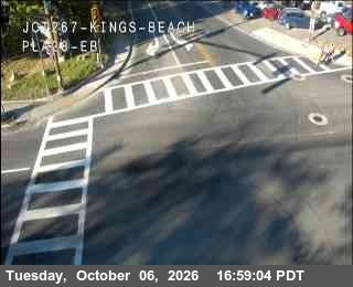 Hwy 28 at Hwy 267 Kings Beach, SR-28 at 17:00 on 2026-10-06