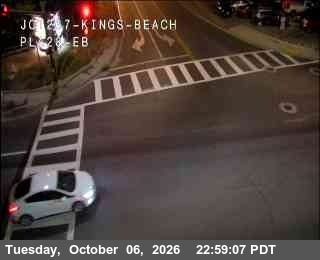 Hwy 28 at Hwy 267 Kings Beach, SR-28 at 23:00 on 2026-10-06