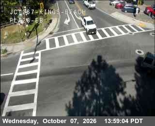 Hwy 28 at Hwy 267 Kings Beach, SR-28 at 14:00 on 2026-10-07