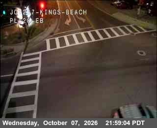 Hwy 28 at Hwy 267 Kings Beach, SR-28 at 22:00 on 2026-10-07