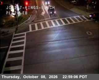 Hwy 28 at Hwy 267 Kings Beach, SR-28 at 23:00 on 2026-10-08