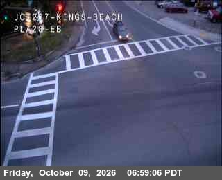 Hwy 28 at Hwy 267 Kings Beach, SR-28 at 07:00 on 2026-10-09