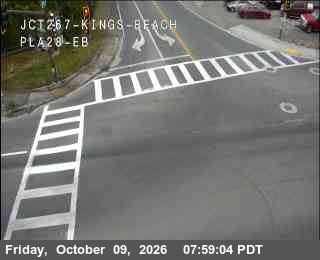 Hwy 28 at Hwy 267 Kings Beach, SR-28 at 08:00 on 2026-10-09