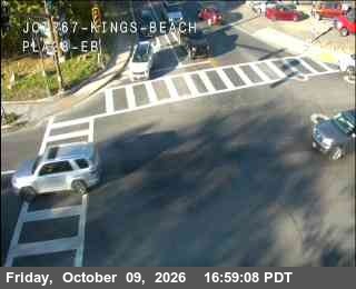 Hwy 28 at Hwy 267 Kings Beach, SR-28 at 17:00 on 2026-10-09