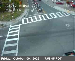 Hwy 28 at Hwy 267 Kings Beach, SR-28 at 18:00 on 2026-10-09
