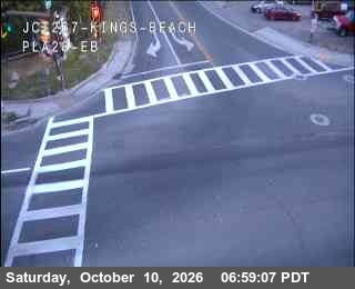 Hwy 28 at Hwy 267 Kings Beach, SR-28 at 07:00 on 2026-10-10