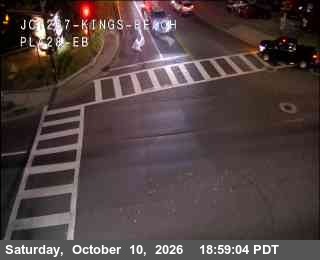 Hwy 28 at Hwy 267 Kings Beach, SR-28 at 19:00 on 2026-10-10