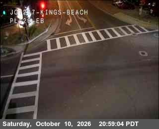 Hwy 28 at Hwy 267 Kings Beach, SR-28 at 21:00 on 2026-10-10